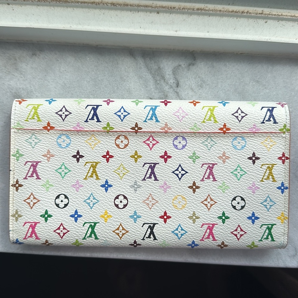 Authentic Louis Vuitton Multi Color Long Wallet - Picture 10 of 12
